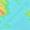 Weslemkoon Lake topographic map, elevation, terrain