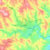 凤城镇 topographic map, elevation, terrain