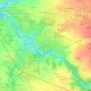Le Gatz topographic map, elevation, terrain