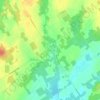 Tamworth topographic map, elevation, terrain