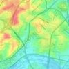 Lansdowne topographic map, elevation, terrain