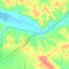 Denver topographic map, elevation, terrain