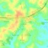 Katu Town topographic map, elevation, terrain