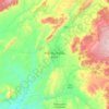 Khénifra ⵅⵏⵉⴼⵕⴰ خنيفرة topographic map, elevation, terrain