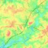 Alpharetta topographic map, elevation, terrain