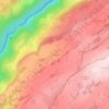 Les Prailats topographic map, elevation, terrain