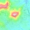 Ball Mountain topographic map, elevation, terrain