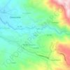 Sogay topographic map, elevation, terrain