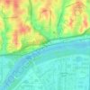 Thornton topographic map, elevation, terrain