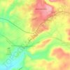 Favarella topographic map, elevation, terrain
