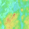 Brännberg topographic map, elevation, terrain