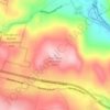 Punchbowl Mountain topographic map, elevation, terrain