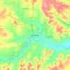 Wimberley topographic map, elevation, terrain