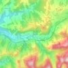 Hoffeld topographic map, elevation, terrain