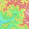Hilchenbach topographic map, elevation, terrain