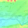 Las Araucarias topographic map, elevation, terrain