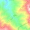 Penatangan topographic map, elevation, terrain