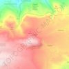 Krioneri topographic map, elevation, terrain