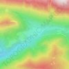 Josa de Cadí topographic map, elevation, terrain