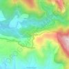 40th Mile topographic map, elevation, terrain