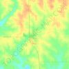 Burr Oak topographic map, elevation, terrain