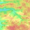 Freihalden topographic map, elevation, terrain