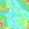 Creporizão topographic map, elevation, terrain