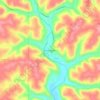 Bloomingdale topographic map, elevation, terrain