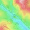 Rochester topographic map, elevation, terrain