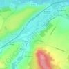 Dampierre topographic map, elevation, terrain