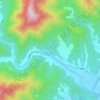 Jeryeong-ri topographic map, elevation, terrain