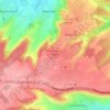 Le Fromentel topographic map, elevation, terrain