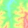 Noxville topographic map, elevation, terrain