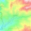Aralle Selatan topographic map, elevation, terrain