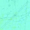 卸甲镇 topographic map, elevation, terrain