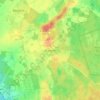 Kussow topographic map, elevation, terrain