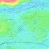 Glasheen topographic map, elevation, terrain