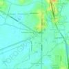 Kampung Seberang topographic map, elevation, terrain