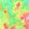 Regadinhas topographic map, elevation, terrain