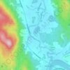 Nust topographic map, elevation, terrain
