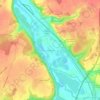 Les Varennes topographic map, elevation, terrain
