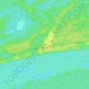 Emau topographic map, elevation, terrain