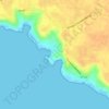 Saturo topographic map, elevation, terrain