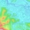 Ares topographic map, elevation, terrain