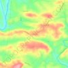 Conestoga topographic map, elevation, terrain