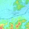 皤滩乡 topographic map, elevation, terrain