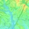 Parkway Pines topographic map, elevation, terrain