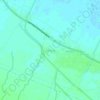 Santing topographic map, elevation, terrain