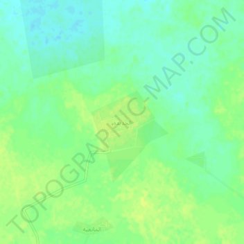 Al Jadidah topographic map, elevation, terrain