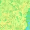 Ehren topographic map, elevation, terrain